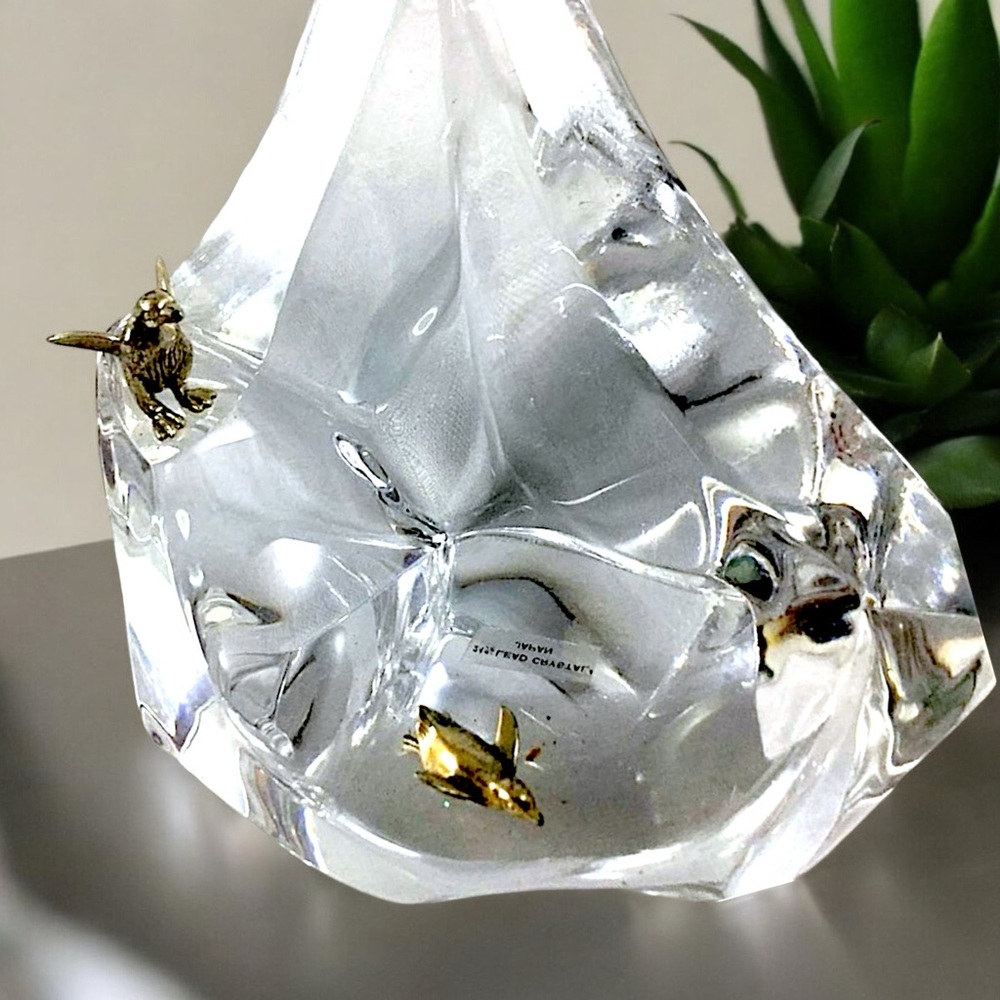 Franklin Mint-Carpenter Penguin On Ice Paperweight - Picture 7 of 16